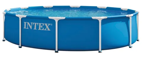 Piscina desmontable redonda metal frame 4 metros