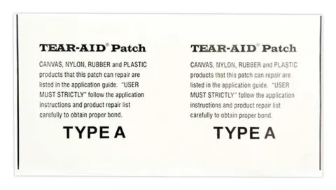 DD Hamocks Parche de Elastómero TEAR-AID Patch – Reparar tiendas de campaña, hamacas…