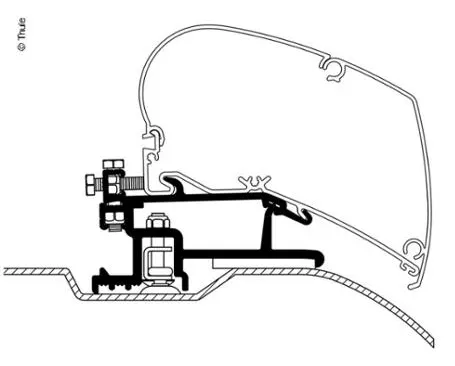 Adaptador Para Omn. 6002/6900, Versión Plana, Ducato