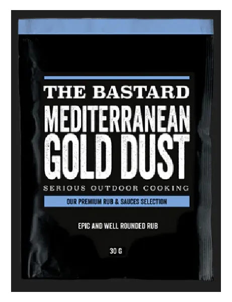 The Bastard Mediterranean Gold Dust Rub especias
