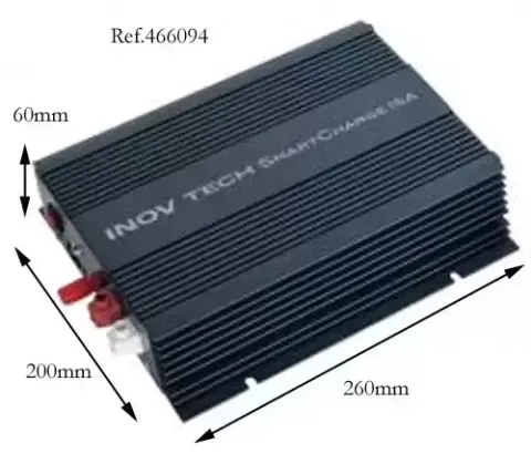 Cargador de baterias Inovtech 15A – Ref. 466094