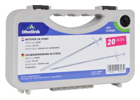 Obelink maletín con piquetas para roca