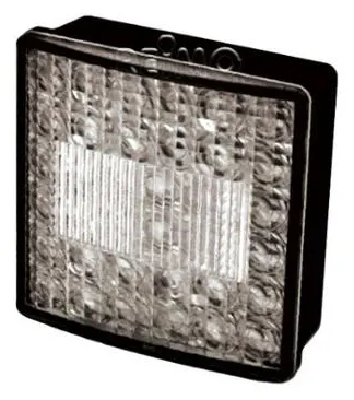 Luz Del Freno Parpadeante Led 12v, 5w Ip67 Cable De 500 Mm Transparente