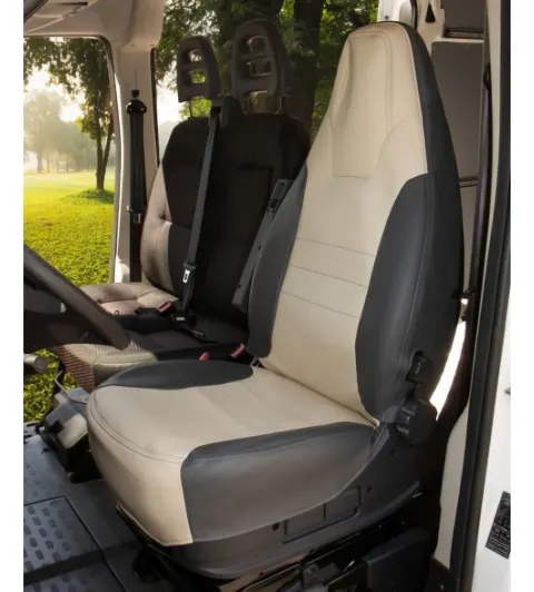 Carbest cubierta de cuero sintético para asiento Ducato