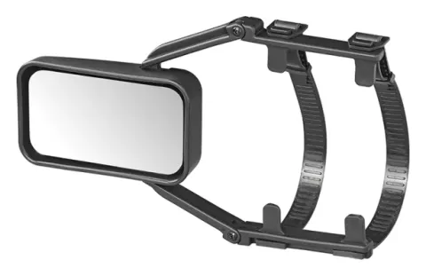 Retrovisor de caravana compacto de vidrio plano 330 x 90 x 150 mm