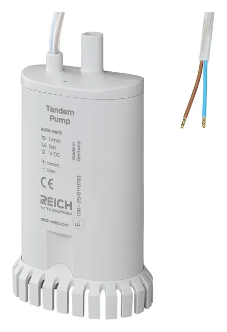 Bomba sumergible Reich Twin 12V-19L