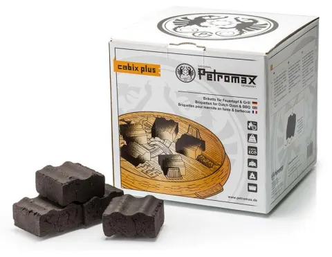 Petromax Cabix Plus – Briquetas para horno holandés y BBQ