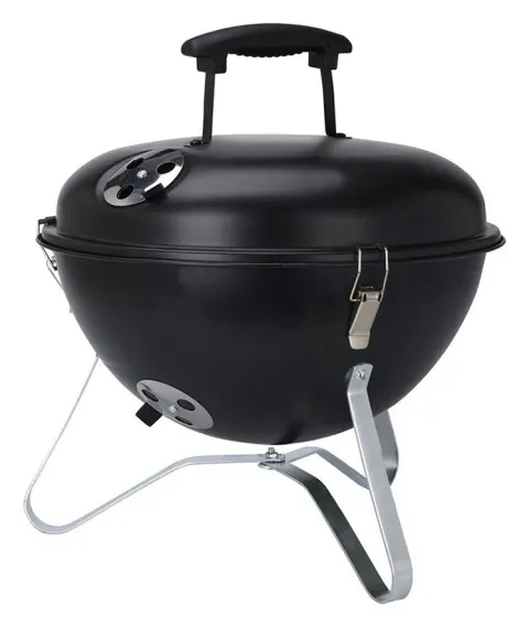 Barbacoa de mesa de carbón con forma redonda y de Ø 37 cm