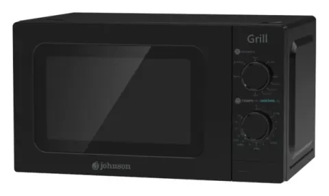 Microondas con Grill 20 litros negro Johnson