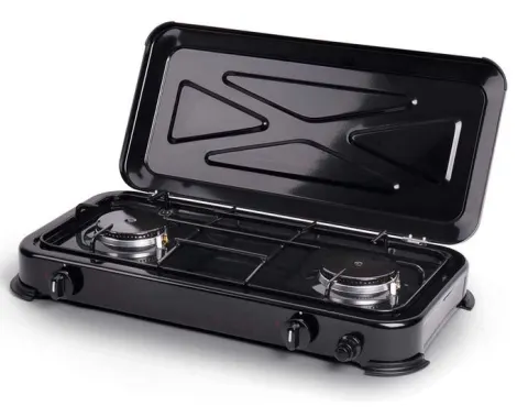 CAMP4 Cocina Camping Gas 2 Fogones Premium