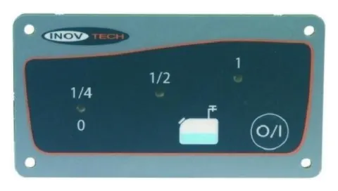 Indicador de nivel para depósitos de agua limpia. Inovtech.
