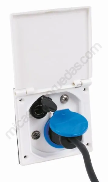 Toma Externa 220 V / 12V / Tv