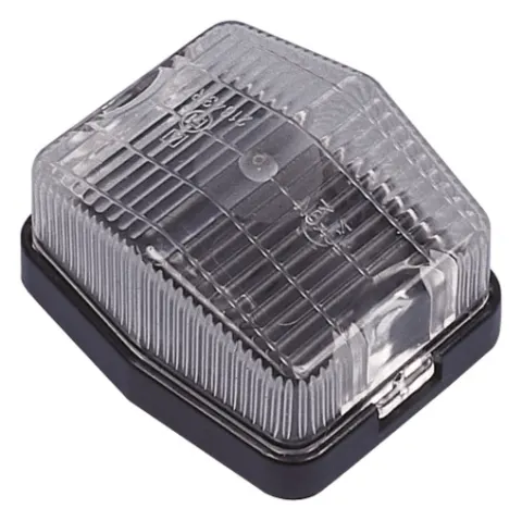 Lámpara De Limitación 12v Con Base Negra, L71 X H61 X T37 Mm