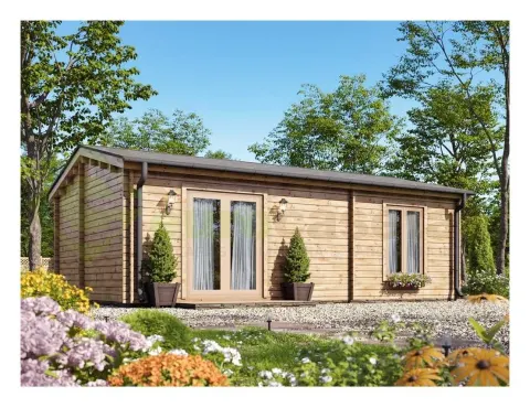 Casa de madera «DAIVA , 40 m2 » – 44mm