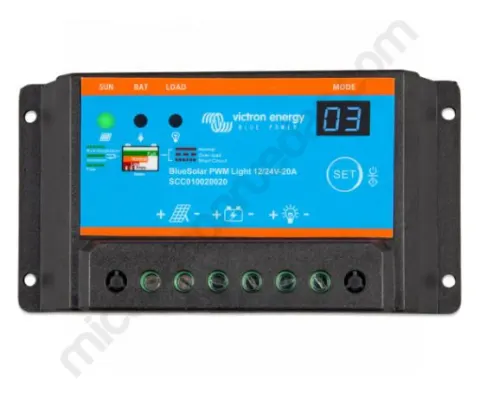 BlueSolar regulador solar PWM Light 12/24V-20A