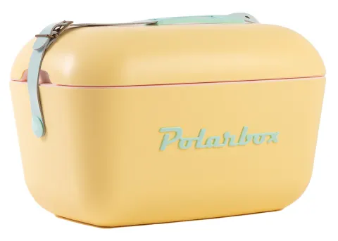 Polarbox Vintage Retro amarilla 20 l nevera portátil