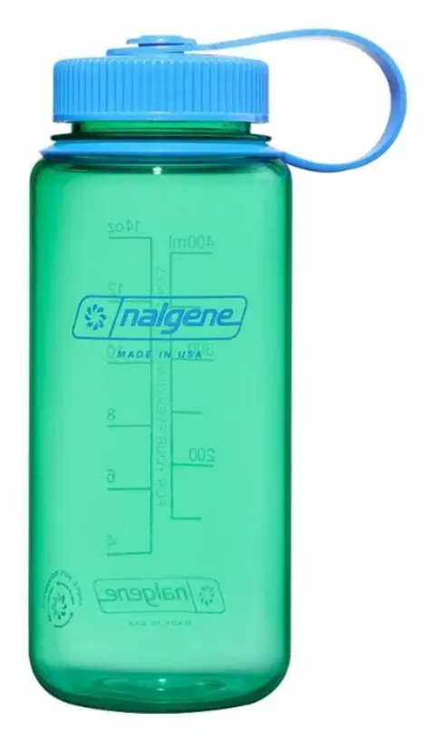 Botella reutilizable 500ml esmeralda boca ancha Nalgene Sustain