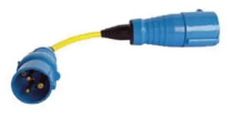 Adaptador De Corriente 16a To 32a/250v Cee/cee