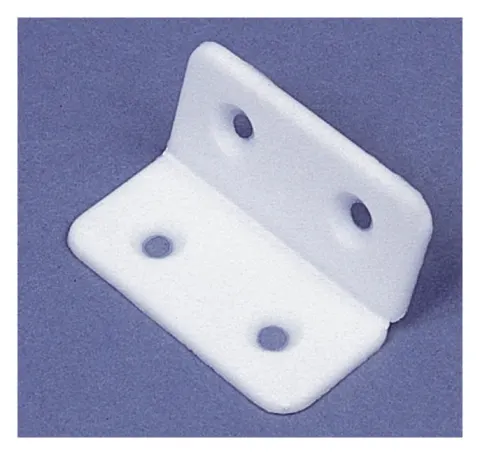 Bisagra PVC 40mm blanca universal