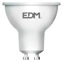 Bombilla LED GU10 5W (luz fría o cálida) EDM
