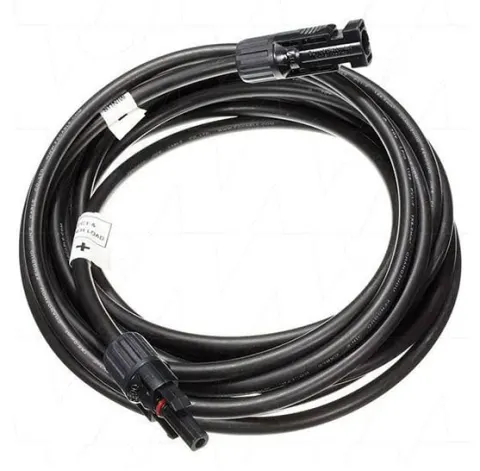 Cable De 5 Mts. Para Solar (6 Mm2)