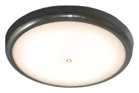 Plafon techo Ossona redondo luz led 17.5 cm con interruptor Táctil para caravanas, autocaravanas y camper. – Ref. HA4305790