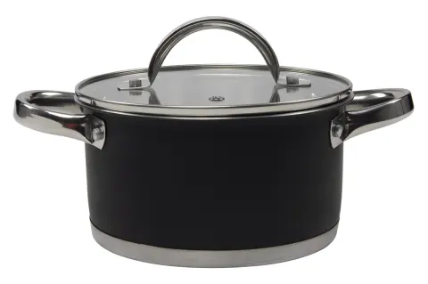 Cacerola Black de acero inoxidable de ø 18 cm
