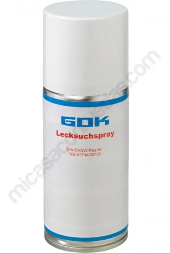 Spray comprobador de fugas de gas
