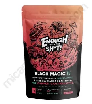 Black Magic RV – Tratamiento para aguas negras 16 monodosis
