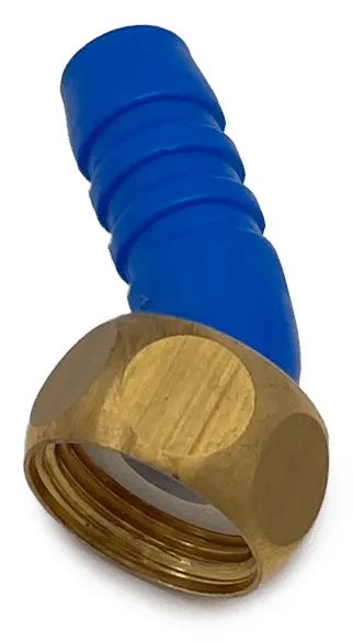 Conexión Codo 45° 1/2″ – Ø 10mm para Agua en Caravana o Camper