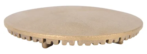 Parker tapa de quemador de latón – Ø6 cm