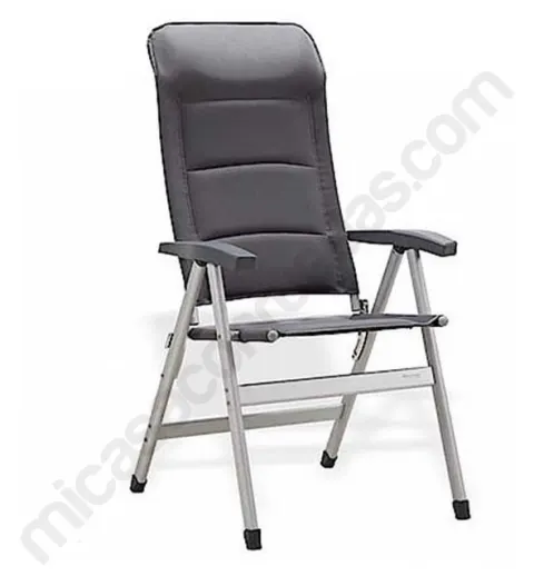 Silla de camping PIONEER gris marengo