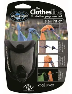 Sea To Summit Clothesline negro talla única