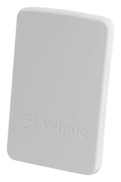 Tapa empotrada con solapa Whale Blanca
