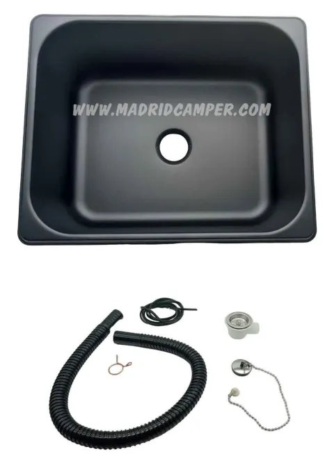 Fregadero negro mate 320 x 260 mm
