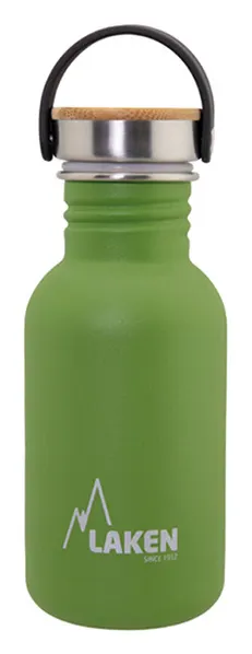 Laken Basic Bamboo botella para beber de 500 ml – Green