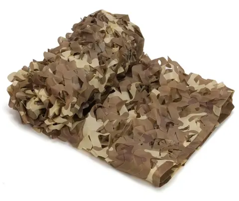 Rollo de Malla de Camuflaje – Malla de Sombra para Caza, Decoración del Hogar, Paintball, Observación de Aves, Camping, Cubierta para Coche y Decoración de Fiestas Temáticas