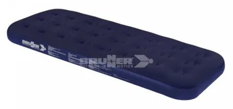 Colchon de aire Flair con superficie lisa de terciopelo azul marino
