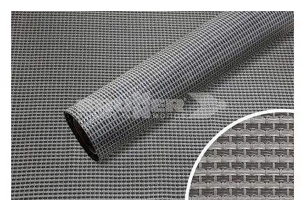 Alfombra Tapis para suelo 600 gr/ m² PVC 300 X 700 cm Kinetic Brunner gris