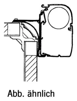 El Adaptador De Toldo Para Vehículos Integrados En Adria