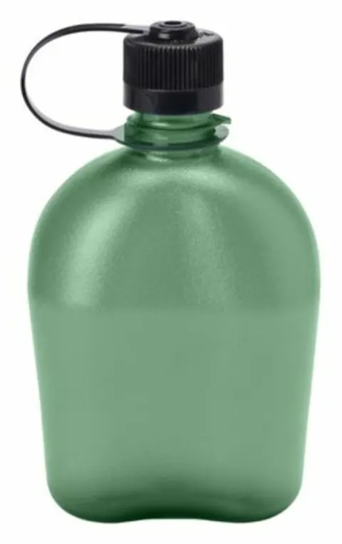 Nalgene Oasis sustain verde 1 litro – Botella cantimplora