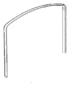 Sellador de pared para inodoro C220 Thetford