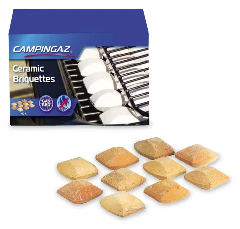 Campingaz Ceramic Briquettes – Briquetas Cerámicas BBQ reutilizables (40 unidades)