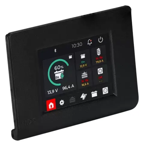 Pantalla display NDS N-BUS para reguladores solares y Booster de la marca NDS Dometic.