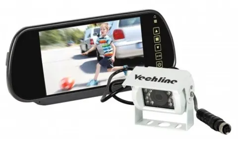 Kit retrocamara trasera con pantalla en espejo
