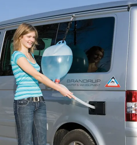 Depósito de agua plegable para furgonetas Brandrup
