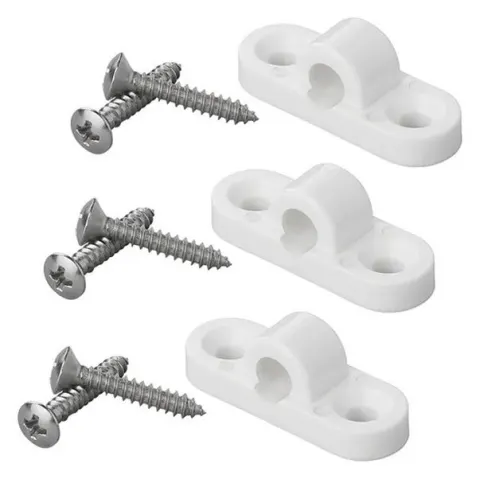 Set 3 Soportes Plástico Tubo Avance