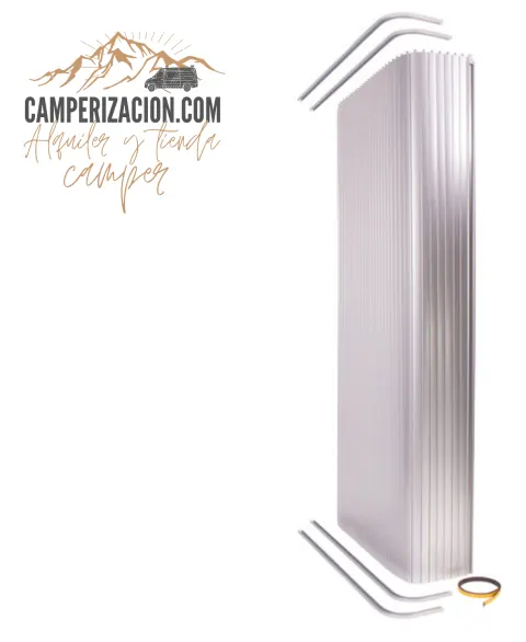 Persiana para ducha y baño camper