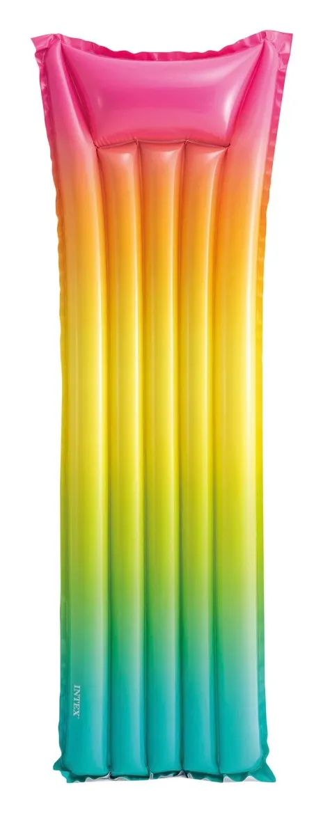 Colchoneta hinchable INTEX arcoíris