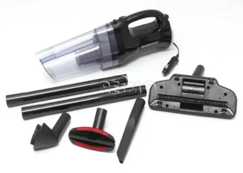 Aspiradora de 12 Volt/150W Tecnología Cyclon con accesorios y cable de 4M